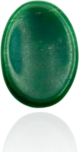 Vista 15 de GEMSCITE Piedras antiestrés del pulgar metafísicas con gemas preciosas para sanación con cristales Reiki, para hombres y mujeres, regalo Feng Shui