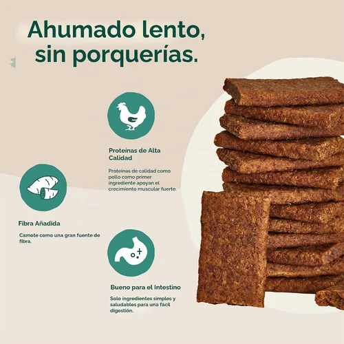 Vista 4 de Jinx Tenders, Golosinas suaves y masticables para perros, pollo, 5 onzas