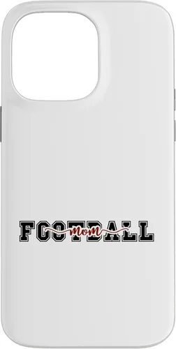 Vista 21 de Proud Football Mom Game Day Varsity Script Style Case for iPhone 17