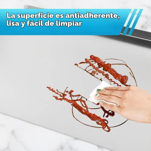 Vista 6 de Tabla de cortar del acero inoxidable con el labio, tablas de cortar