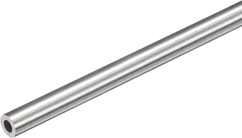 Vista 70 de uxcell Tubo capilar del acero inoxidable 304, tubería gruesa del metal de la longitud de la pared de 820.2 ft m del OD 18.0 ft m x 0.7 ft m