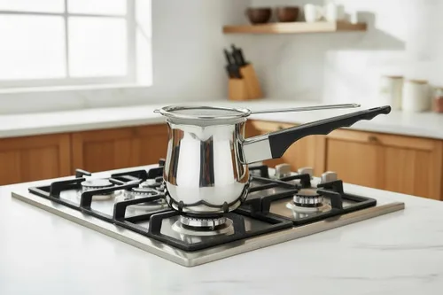 Vista 9 de Cuisinox Colador de malla fina, acero inoxidable con mango, 3" x 8