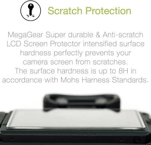 Vista 4 de Mega Gear MG1381 - Protector de pantalla para cámara LCD para Sony Alpha A7R III, transparente