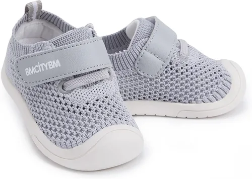 Vista 2 de BMCiTYBM Zapatos para bebé niño y niña de malla transpirable ligeros antideslizantes para primeros caminos 6 9 12 18 24 meses