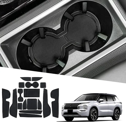 Vista 8 de Alfombrillas con ranura para puerta de pasaporte 2026 para Honda Passport 2026, accesorios 25 piezas/juegos de forro de consola central compatible