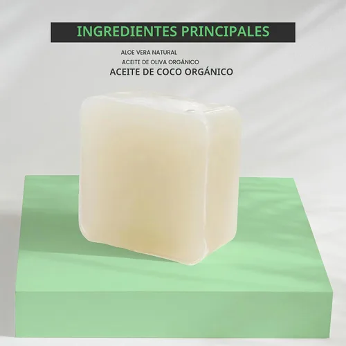 Vista 3 de Skin Said Yes Base de jabón de aloe vera de 5 libras Hecho en Grecia