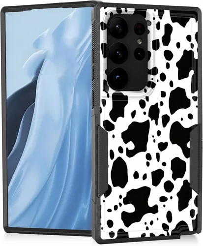 Vista 113 de Funda para Galaxy A14 5G, resistente de doble capa híbrida de policarbonato duro, goma suave, a prueba de golpes, funda protectora resistente