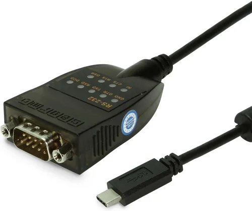 Vista 11 de Gearmo Adaptador USB a serie compatible con Windows 11, cable de 5 pies, indicadores LED, chipset FTDI, compatible con Windows 11/10/8/7 - MacOS