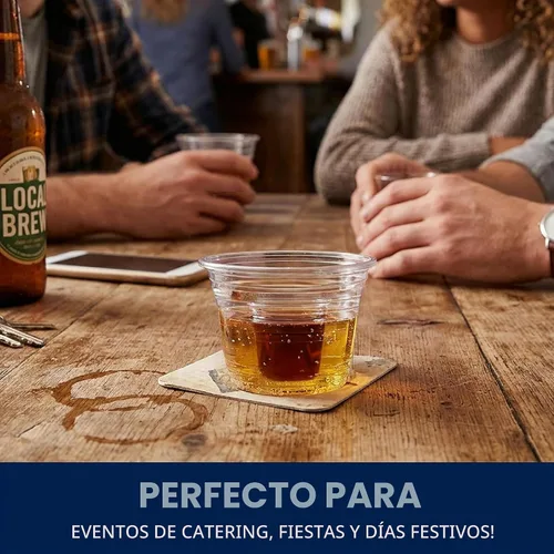 Vista 7 de Party Essentials Jager Blaster - Vasos de plástico suave, 3 onzas, 100 unidades, transparentes