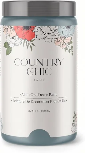 Vista 44 de Country Chic - Pintura a la tiza todo en uno para muebles y armarios, ecológica, acabado mate, con primer y sellador, para madera y metal, Alchemist