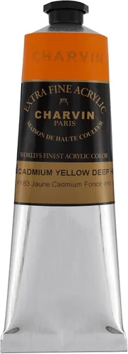 Vista 39 de Charvin Pintura acrílica profesional extrafina – verde absenta, tubo de 2.1 fl oz, pigmentos de triple fresado, resistente a la luz, pinturas