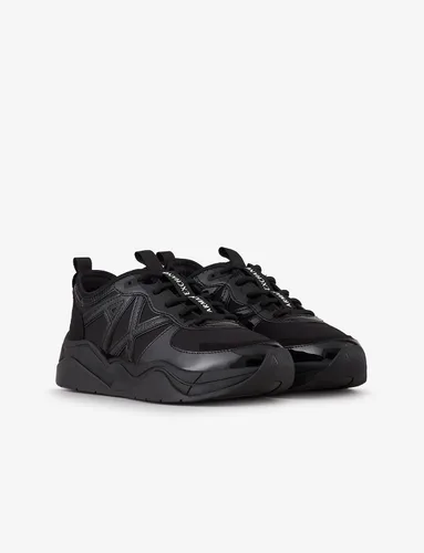 Vista 10 de AX ARMANI EXCHANGE Women's Ax Logo Streetwear Sneaker