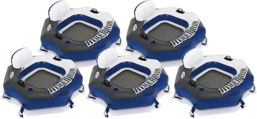 Vista 13 de Intex River Run Gomón inflable para descansar en el agua con conectores 58854EP (2 unidades).