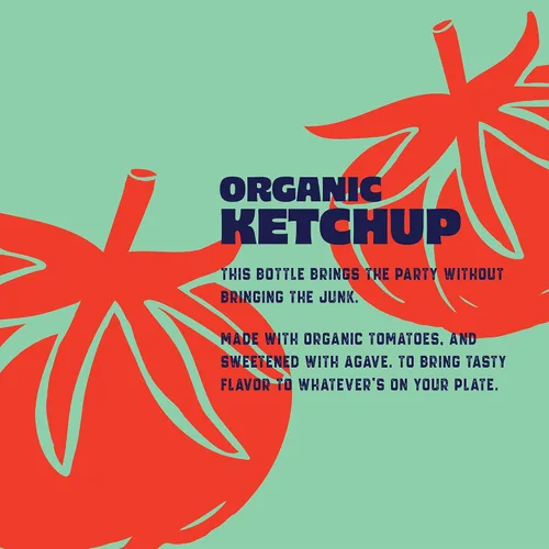 Vista 7 de Organicville - Ketchup orgánico - 24 onzas.