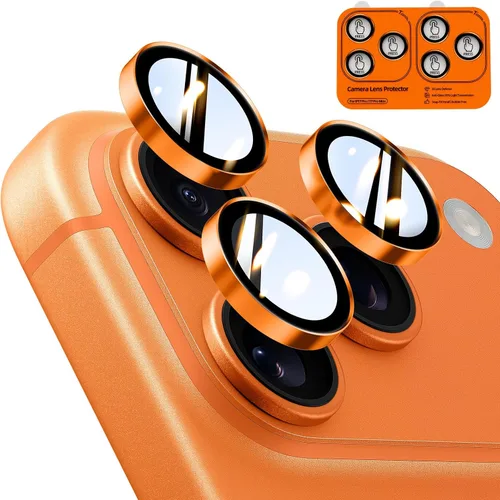 Vista 12 de TOCOL Protector de lente de cámara para iPhone 13 / iPhone 13 Mini vidrio templado HD individual resistente a los arañazos, accesorios compatibles