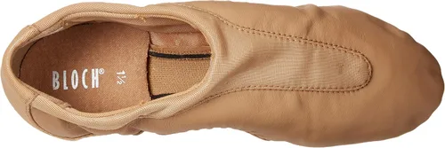 Vista 5 de Bloch Dance Pulse - Zapatos de jazz de piel y neopreno con suela dividida para mujer