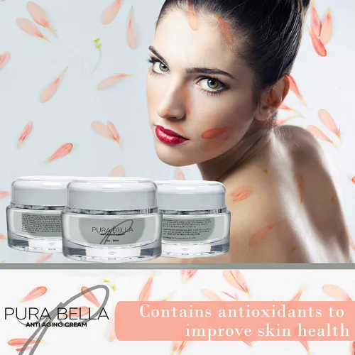 Vista 4 de Crema anti envejecimiento crema- impulsa la producción de colágeno y elastina, elimina arrugas y líneas finas, disminuye patas de gallo y puntos
