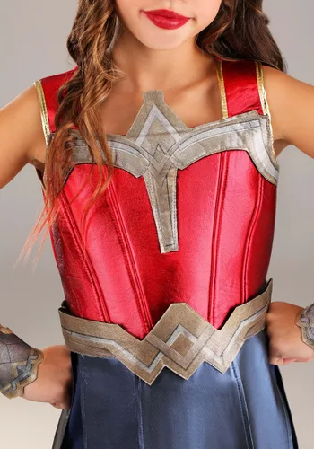 Vista 6 de Disfraz de niña Wonder Woman 84 Multicolor