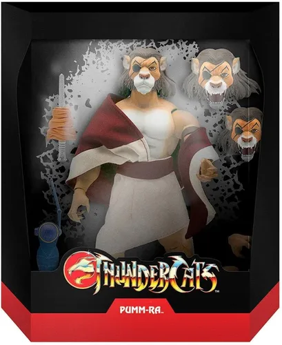 Vista 13 de Super7 ULTIMATES! Thundercats León-O (Espejo) - Figura de acción de Thundercats de 7" con accesorios, coleccionables clásicos de dibujos animados