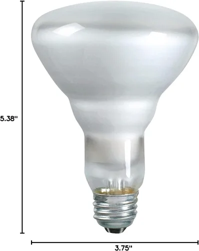 Vista 2 de PHILIPS Bombilla reflectora BR-30 de 65 W, base mediana E26, 620 lúmenes, interior, paquete de 12