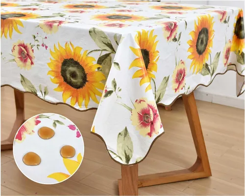 Vista 11 de Artisan Flair AF4760-60122 - Mantel de vinilo floral impermeable