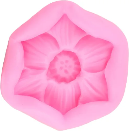 Vista 8 de ZiXiang Molde de silicona de flores de orquídea, molde de fondant de plumeria, moldes de hibisco, moldes de chocolate para decoración de pasteles