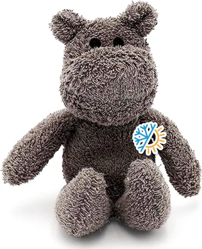 Vista 10 de Thermal-Aid (Buckley The Blue Bear) - Almohadilla térmica lavable y bolsa de hielo - Paquete de felpa caliente/frío con relleno de maíz natural