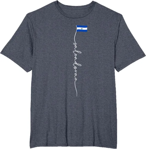 Vista 66 de Camiseta con la bandera salvadoreña de El Salvador