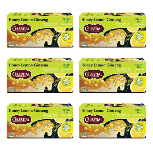 Vista 15 de Celestial Seasonings Té Verde Auténtico 20 Bolsas de Té