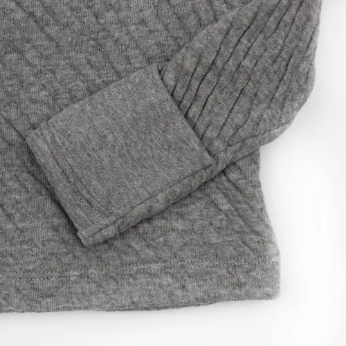 Vista 2 de HonestBaby Side-Snap Matelasse Mini Quilted Top in Cozy 100% Organic Cotton Infant Baby Boys, Girls, Unisex