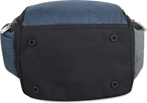 Vista 6 de Fisher-Price Fastfinder - Juego de 3 bolsas de pañales para mamás y papás con cambiador y bolsillo para toallitas (azul)
