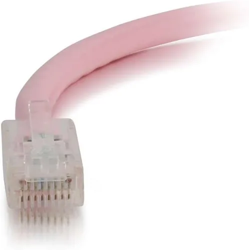 Vista 68 de C2G, cables Cat 6, parche de cables sin arranque, Negro