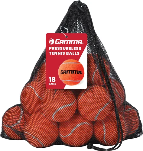 Vista 10 de GAMMA Sports Pressureless Tennis Balls, Bags & Boxes, Yellow & Colored Tennis Balls Amarillo