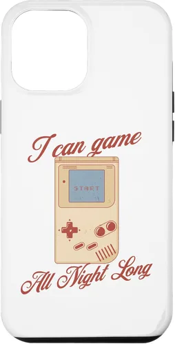 Vista 26 de I Can Game All Night Long Retro Handheld Gamer Case for iPhone 16