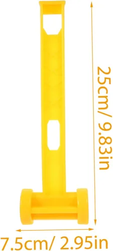 Vista 2 de BESPORTBLE Martillo de camping extractor de cabeza sólida para tienda de campaña, diseño profesional, agarre cómodo para construcción