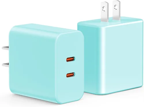 Vista 12 de Paquete de 2 bloques de cargador de pared USB C de 85 W, adaptador de carga USB C de 3 puertos de 100 W tipo C de carga súper rápida para MacBook