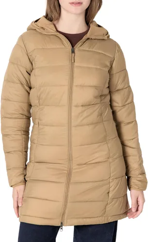 Vista 70 de Amazon Essentials - Abrigo acolchado, ligero y resistente al agua con capucha para mujer, disponible en talla extragrande