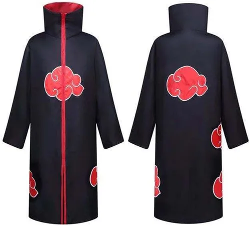 Vista 2 de Capa de disfraz de anime cosplay Halloween fiesta de Navidad capa con diadema
