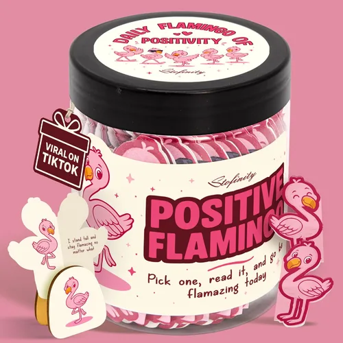 Vista 27 de Stofinity Tarro de 60 tarjetas de afirmación de pepinillos positivos – Regalo de aliento, positividad y apoyo emocional para niñas adolescentes