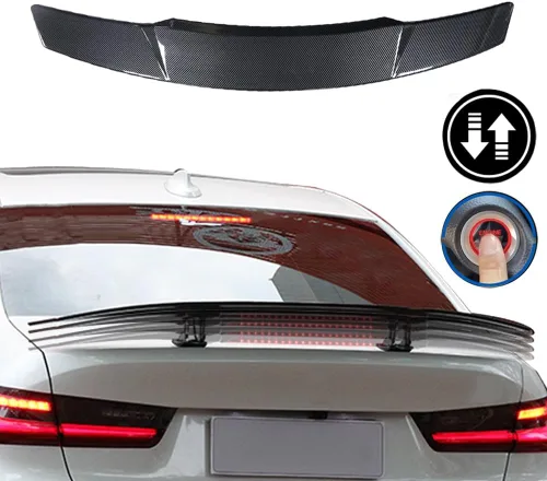 Vista 2 de Alerón Universal Eléctrico Retráctil con Sensor de Encendido - Despliegue/Retiro Automático para Tapa de Maletero, Compatible con Civic, Accord