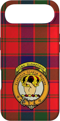 Vista 27 de Robertson Clan Scottish Crest and Tartan Case for iPhone 16