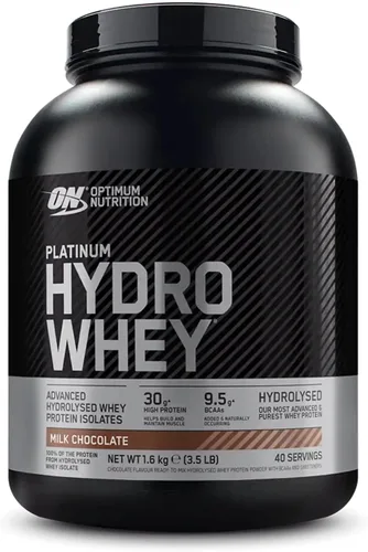 Vista 11 de Optimum Nutrition Platinum Hydrowhey Proteína en polvo, Turbo Chocolate, 2
