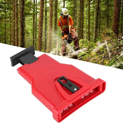 Vista 5 de 01 Afilador de motosierra, sacapuntas de hoja de sierra de cadena rápida universal portátil para ahorrar tiempo y esfuerzo para trabajar la madera