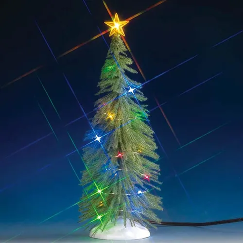 Vista 3 de Lemax Village Collection 74265 - Árbol de abeto de luz multicolor