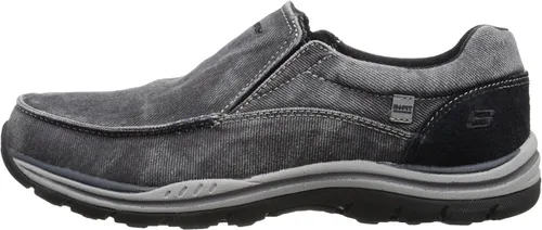 Vista 12 de Skechers Avillo Mocasín para hombre de ajuste relajado