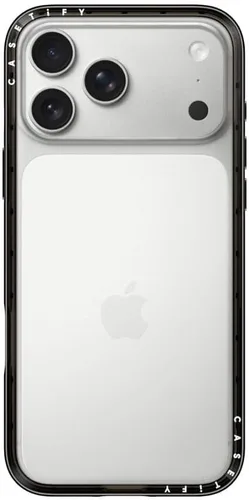 Vista 16 de CASETiFY Funda compacta para iPhone 15 [delgada y elegante/compatible con Magsafe / 4 pies 2X protección contra caídas de grado militar] - Negro