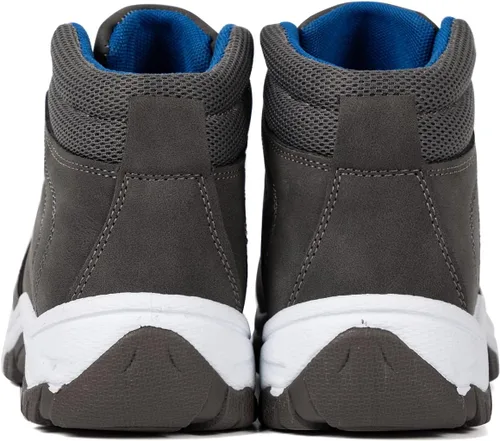 Vista 5 de CHERRY POPO Botas de senderismo al aire libre para niños antideslizantes Escalada excursionista niños zapatillas casuales tamaño 11-6