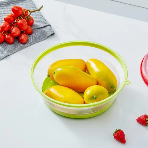 Vista 5 de Funda plegable para microondas de EE. UU., con diseño de gancho, funda para microondas multiusos, cubierta plegable para platos de alimentos, sin
