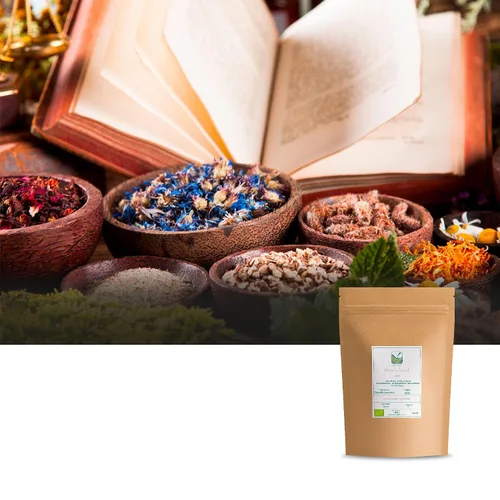 Vista 3 de Hojas de stevia orgánicas secas - Hoja de estavia Hoja de Stevia Hojas secas de Stevia Hoja de Stevia Hoja de Stevia Orgánica