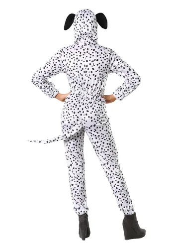 Vista 2 de Disfraz de Dálmata Cómodo para Mujer Talla Plus Multicolor